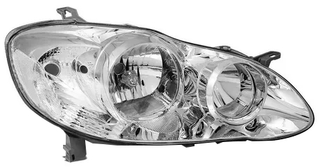 HEAD LAMP ASSY RH